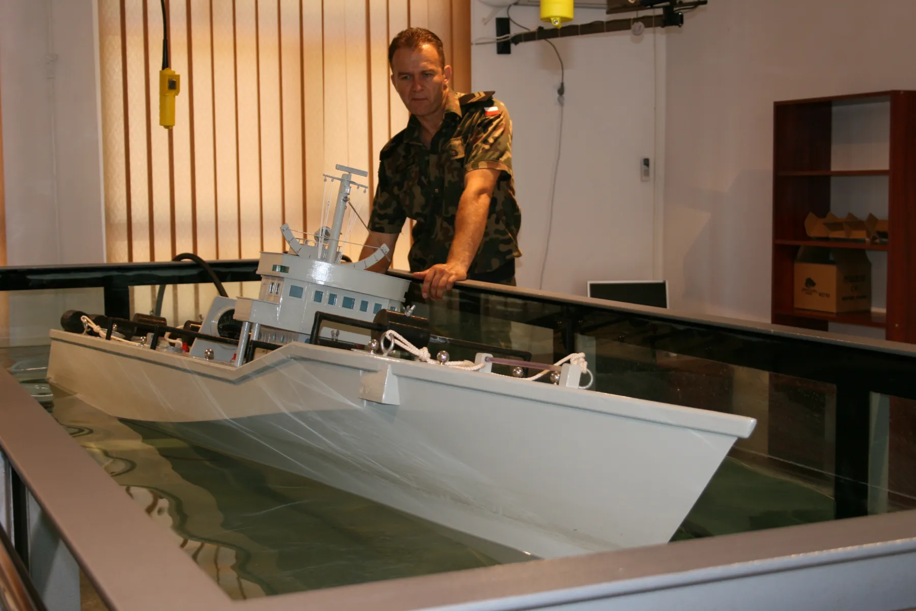 Ship stability simulator